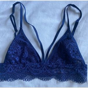 Lace & Mesh Cage Bralette